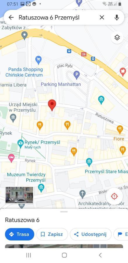 Apartamenty Rynek R Przemyśl Eksteriør bilde